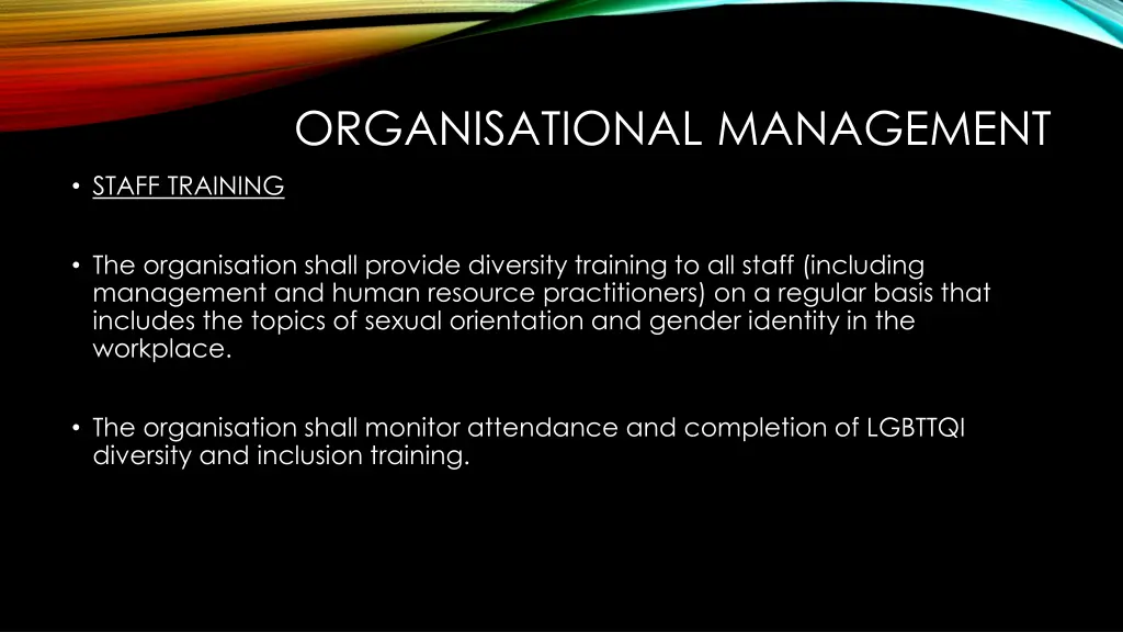 organisational management 2