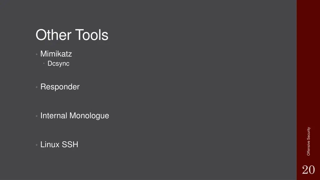 other tools