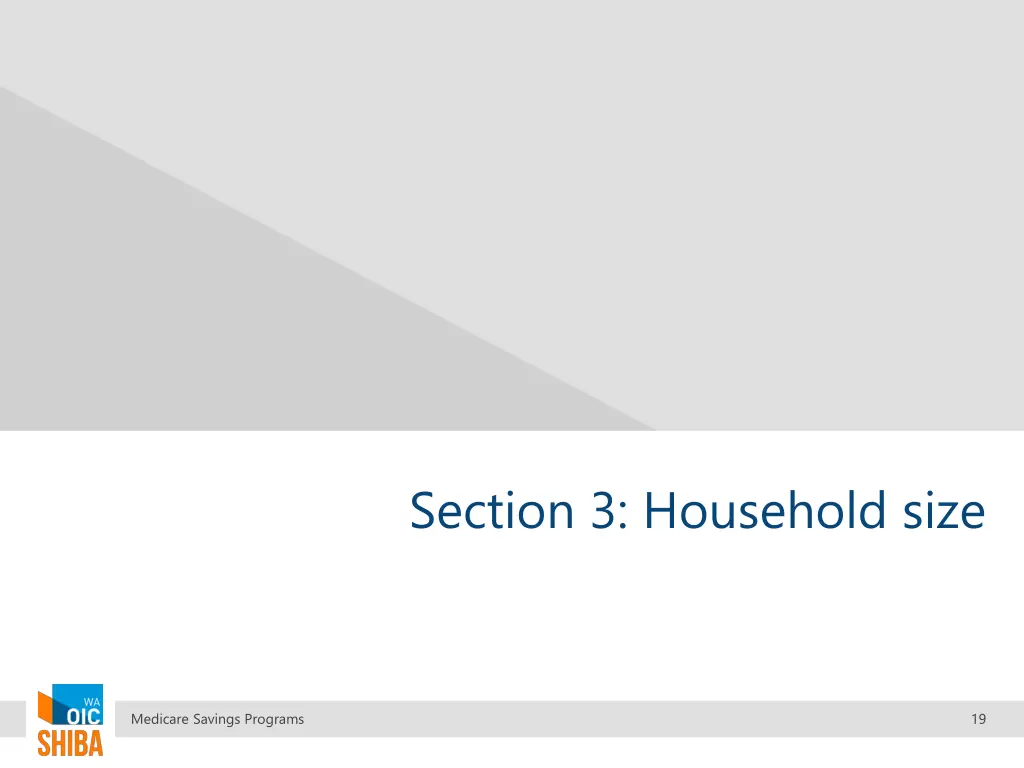 section 3 household size