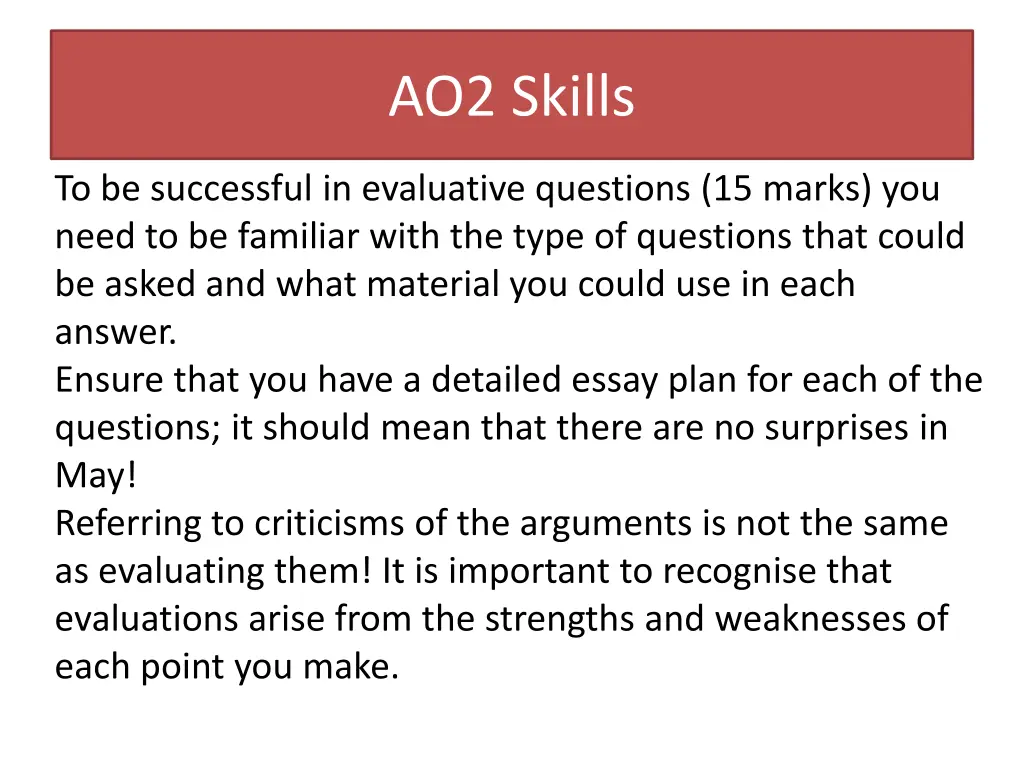 ao2 skills