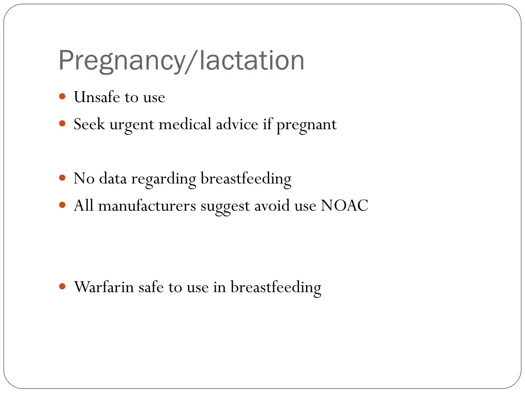 pregnancy lactation