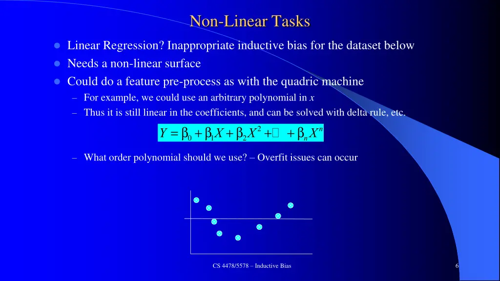 non linear tasks