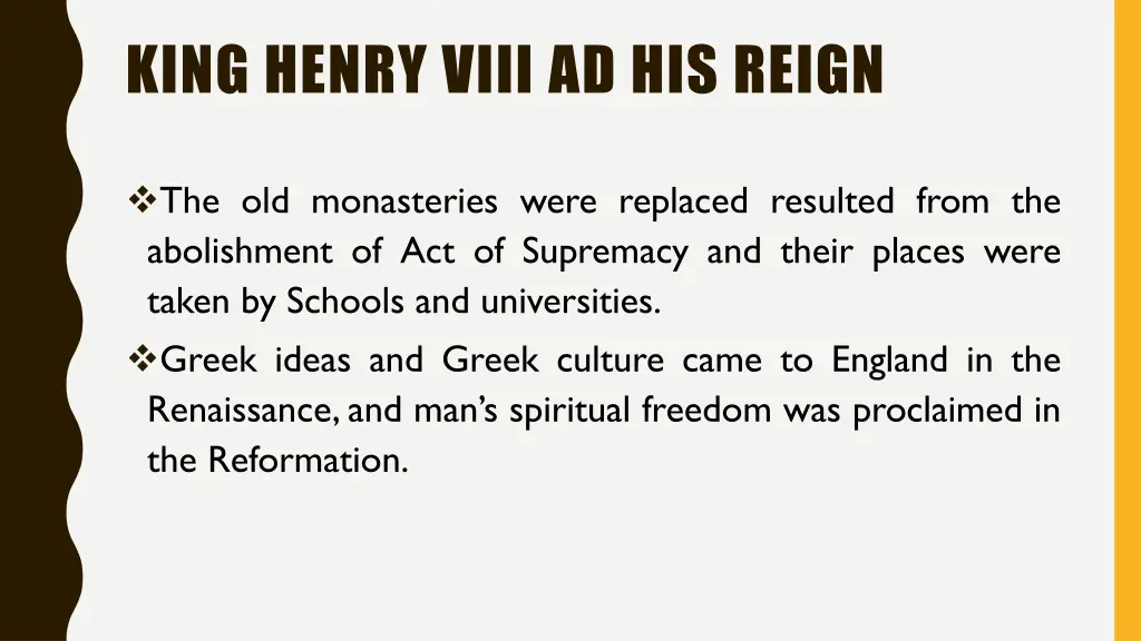 king henry viii ad his reign 2