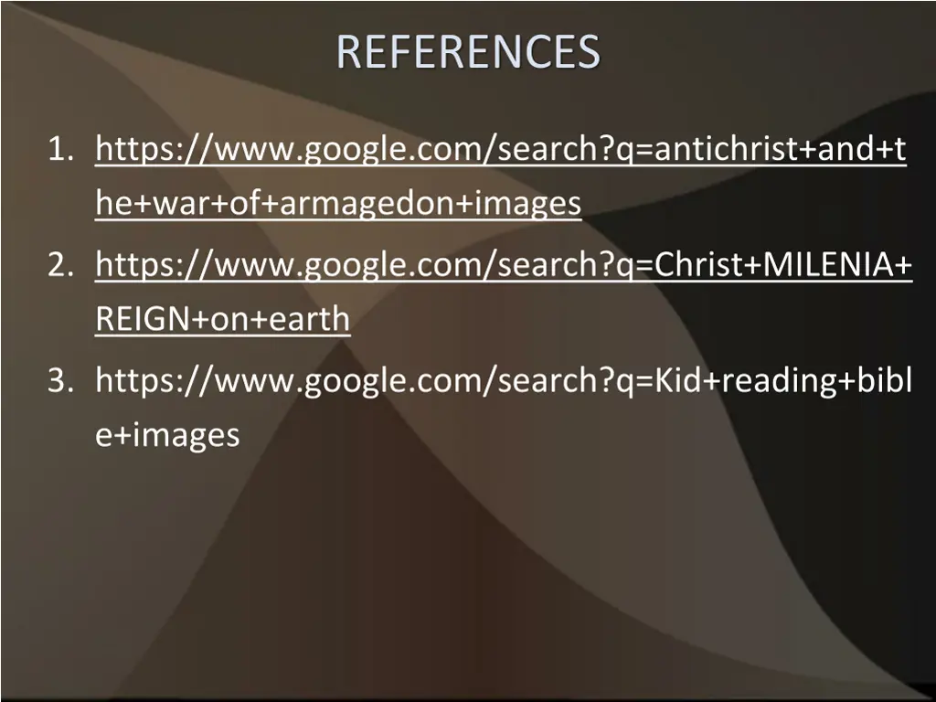 references