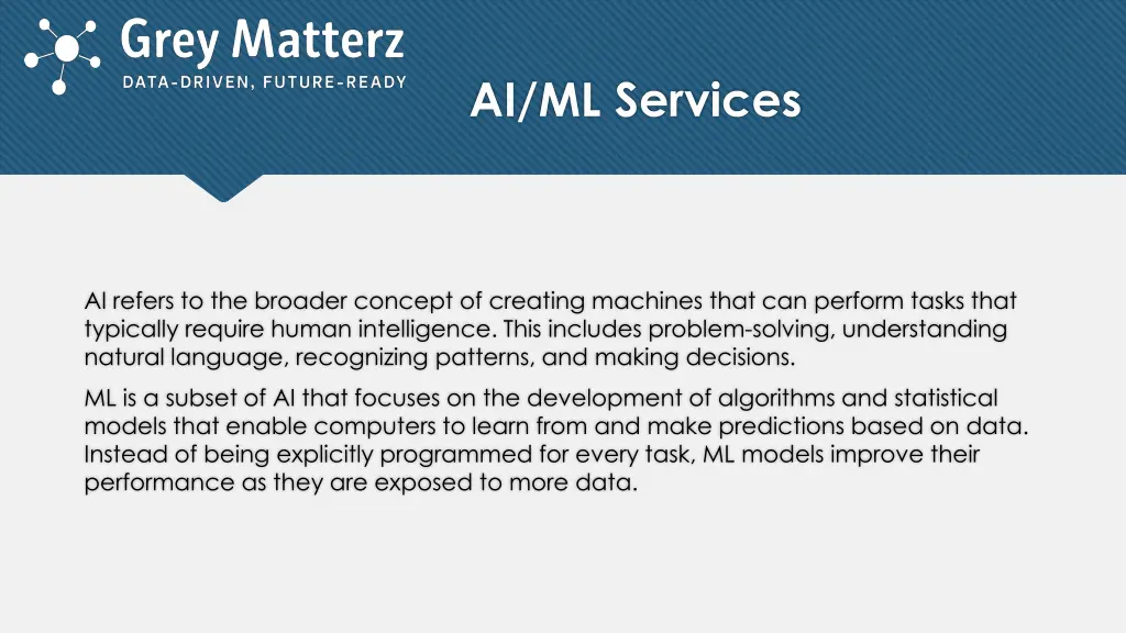 ai ml services