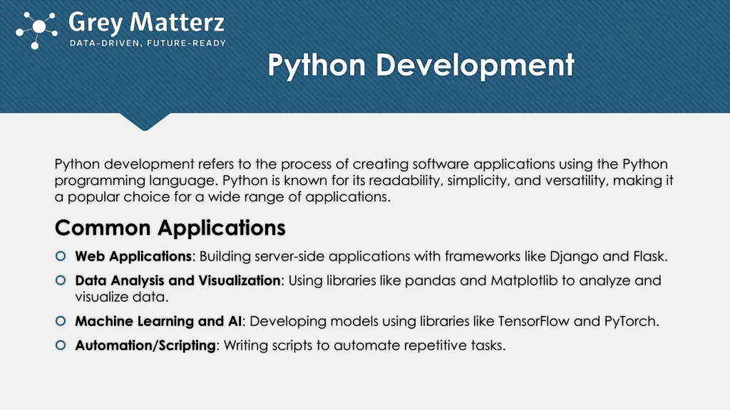 python development