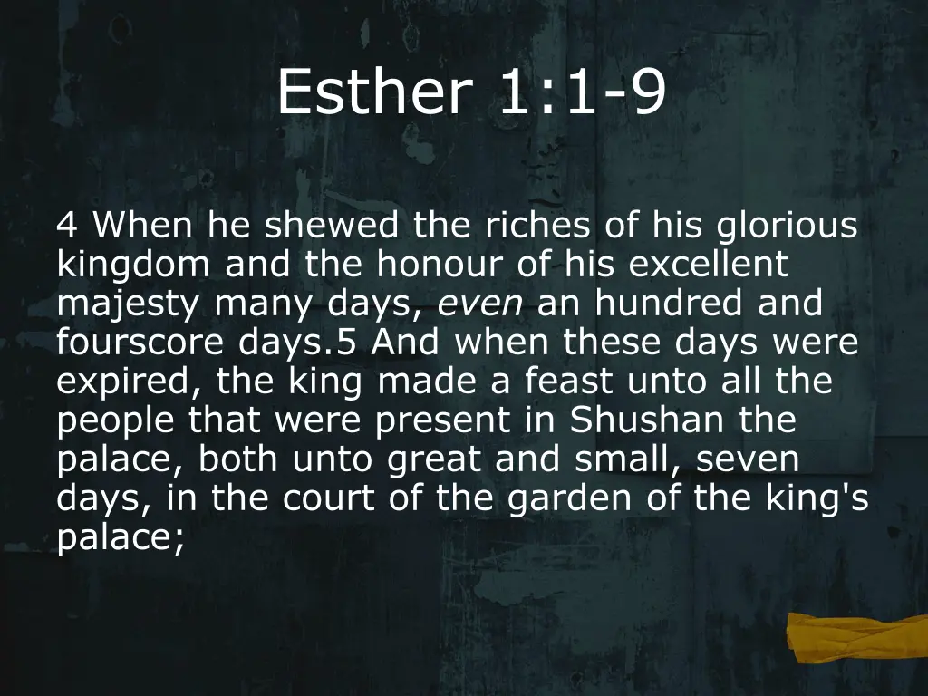 esther 1 1 9 1