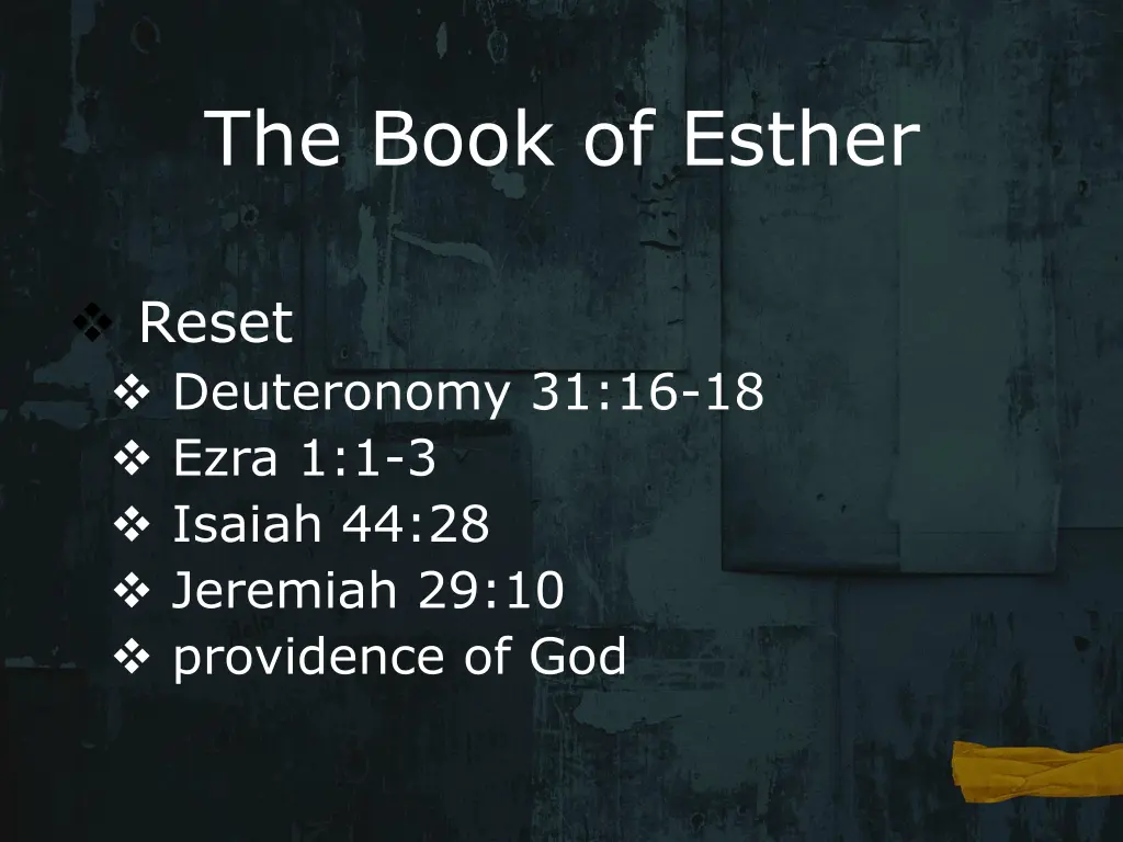 the book of esther 1