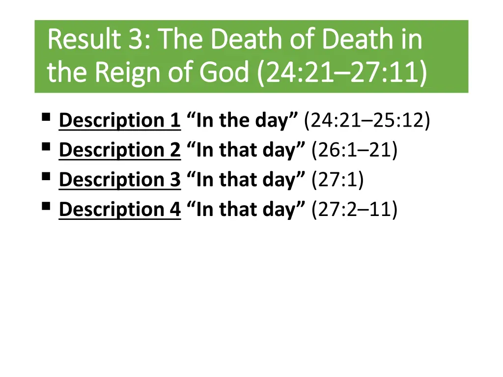 result 3 the death of death in result 3 the death