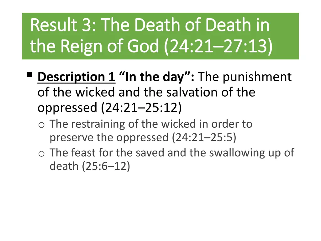 result 3 the death of death in result 3 the death 1