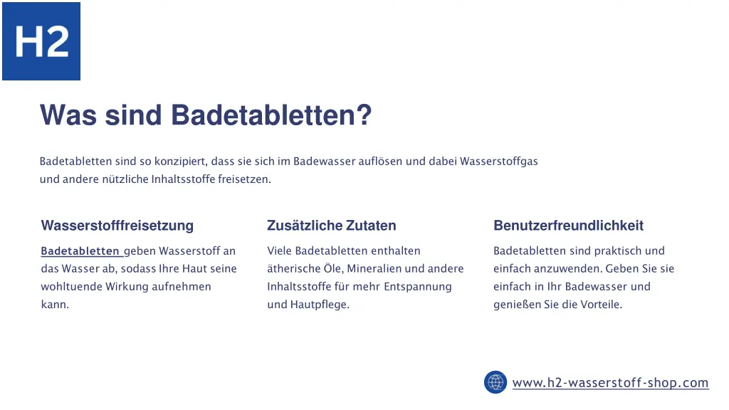 was sind badetabletten