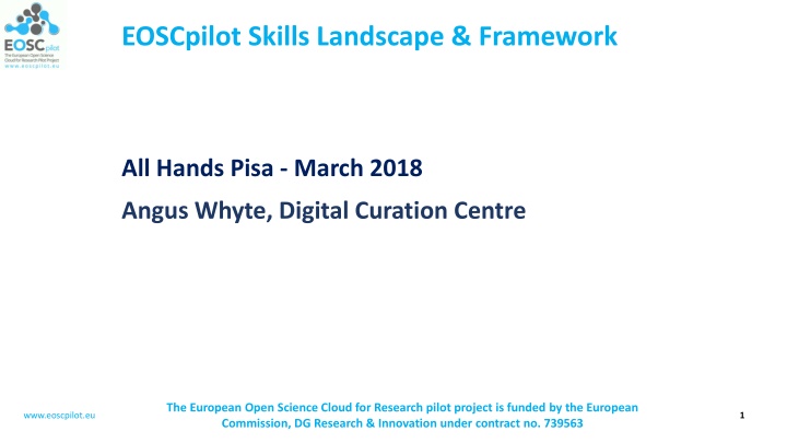 eoscpilot skills landscape framework