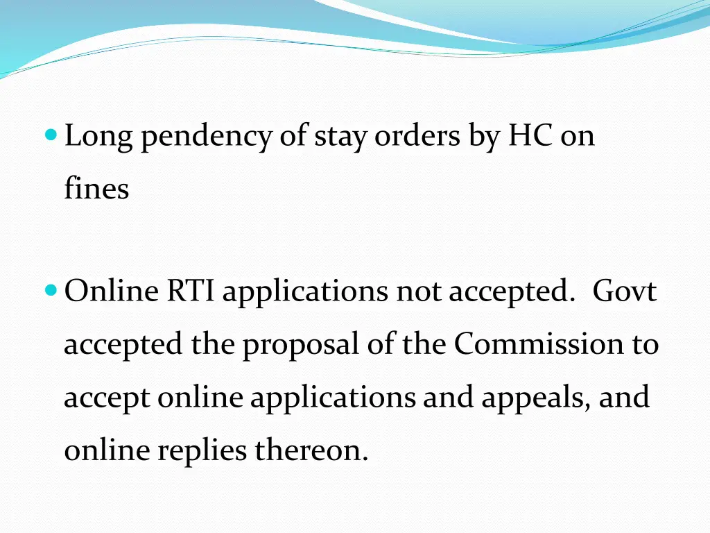 long pendency of stay orders by hc on