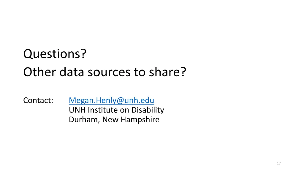 questions other data sources to share