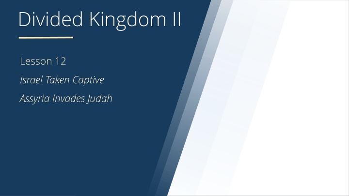 divided kingdom ii