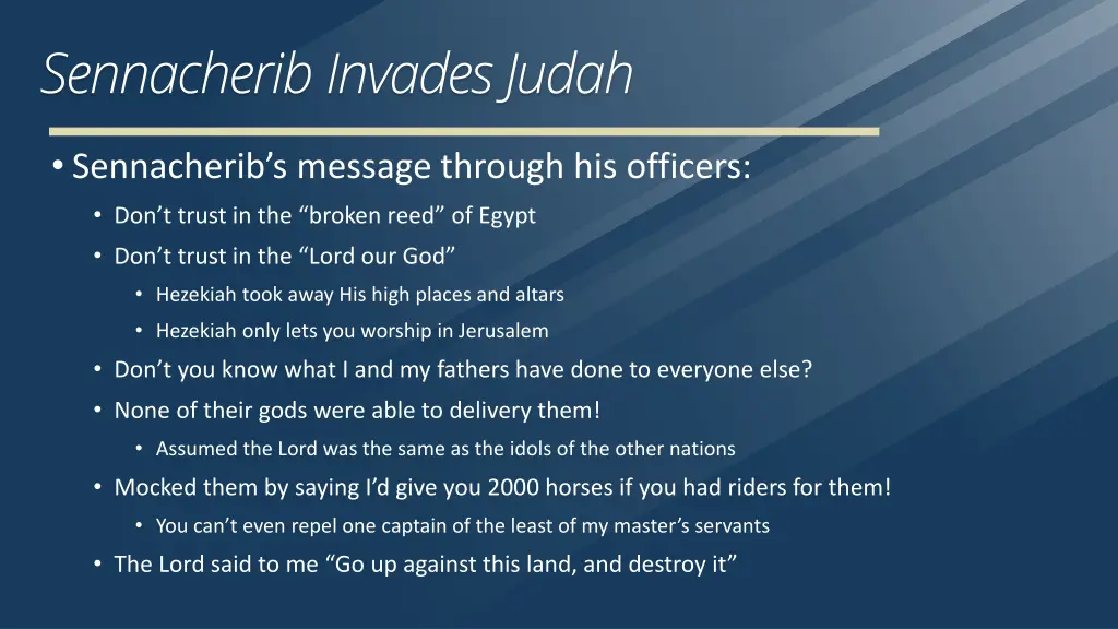 sennacherib invades judah 6