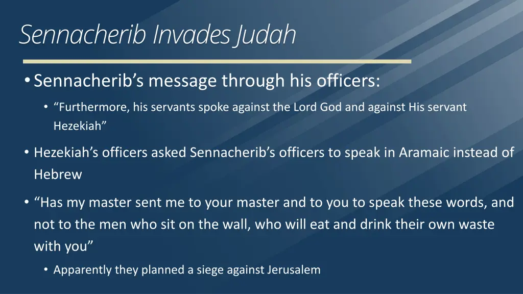 sennacherib invades judah 7