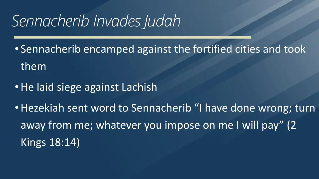 sennacherib invades judah