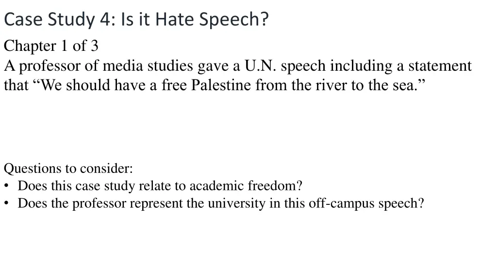 case study 4 is it hate speech chapter