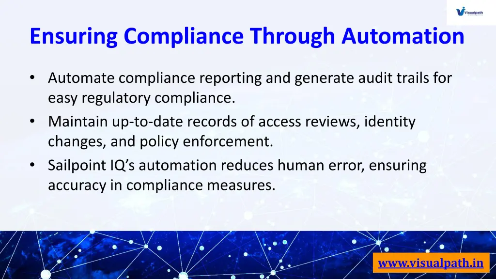 ensuring compliance through automation