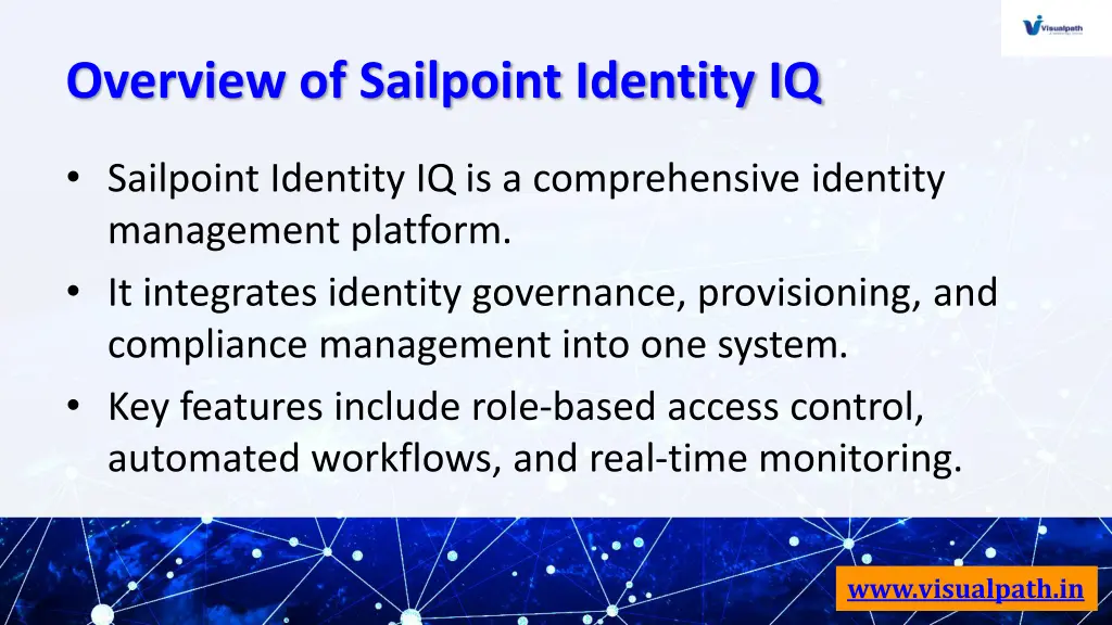 overview of sailpoint identity iq