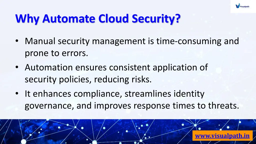 why automate cloud security