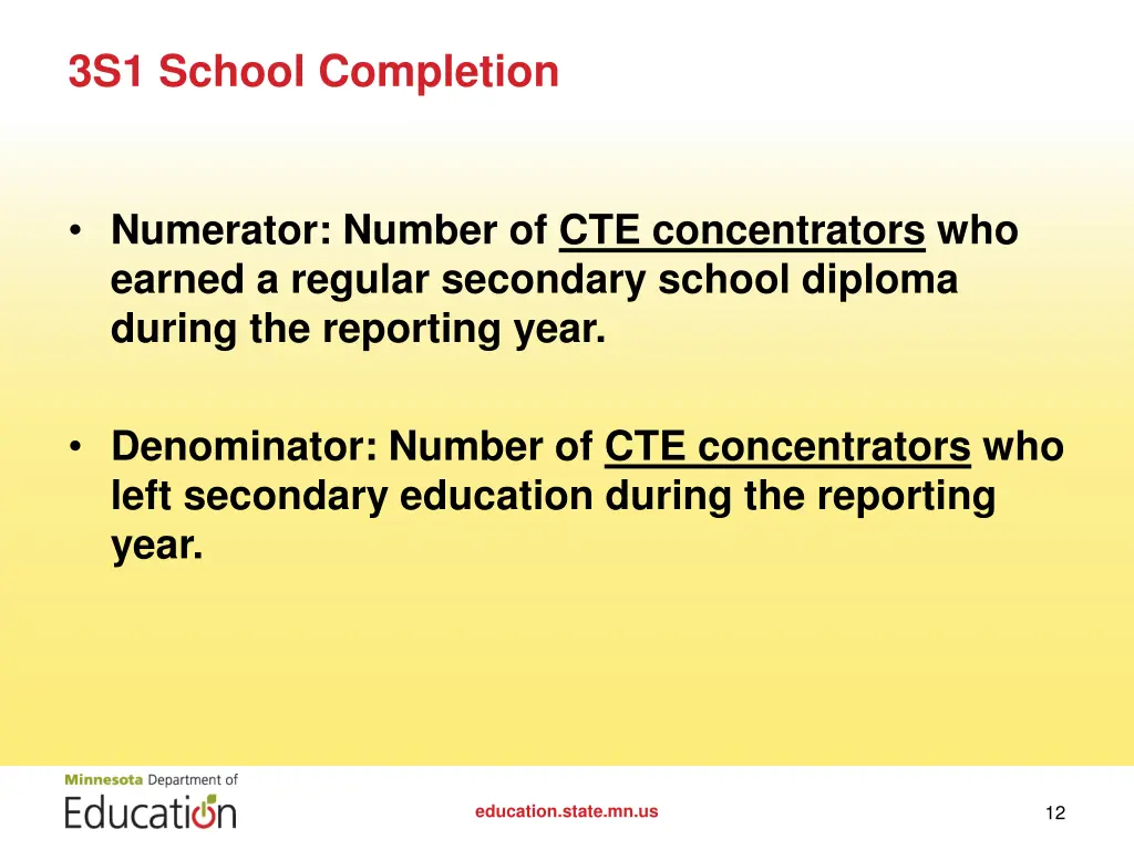 3s1 school completion