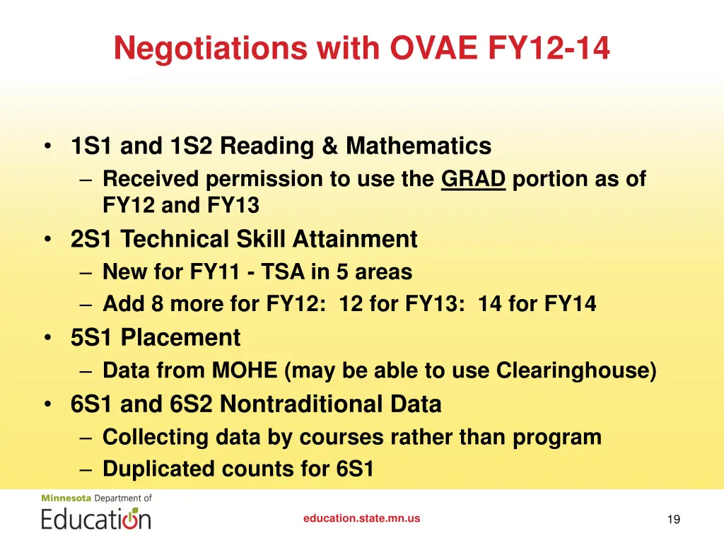 negotiations with ovae fy12 14