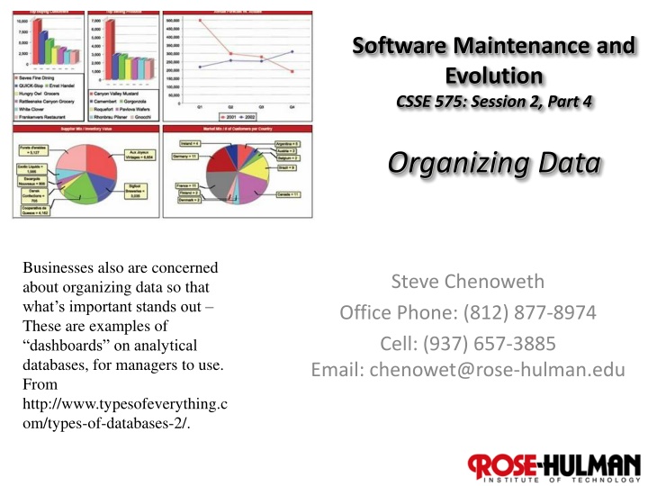 software maintenance and evolution csse