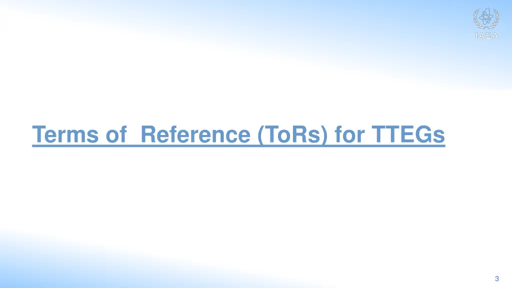 terms of reference tors for ttegs