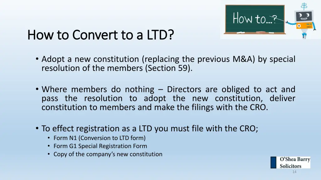 how to convert to a ltd how to convert to a ltd