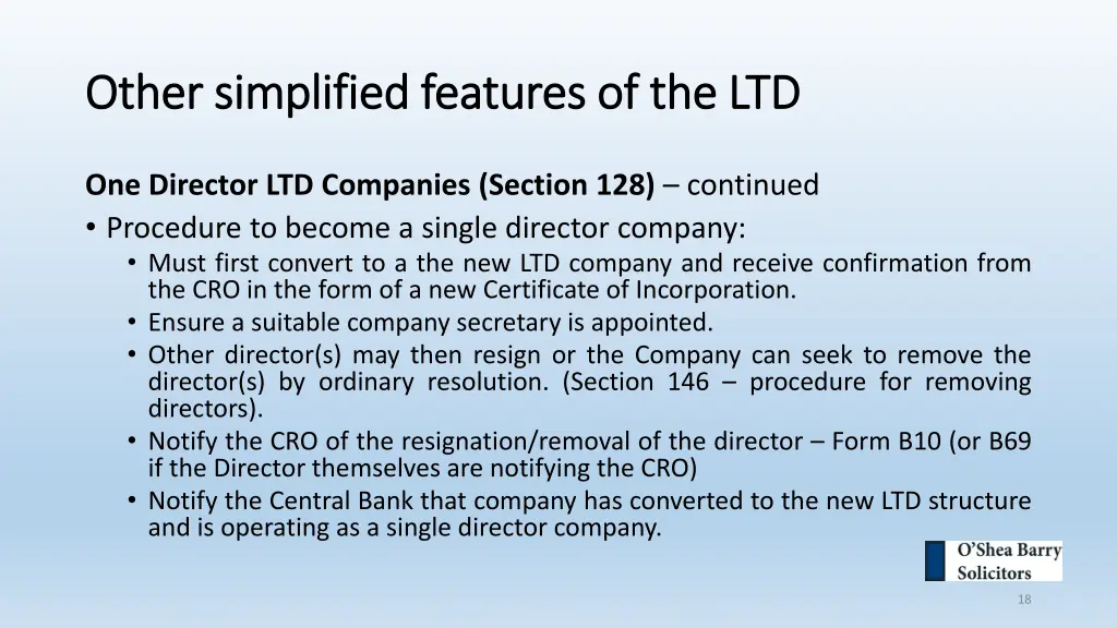 other simplified features of the ltd other 2