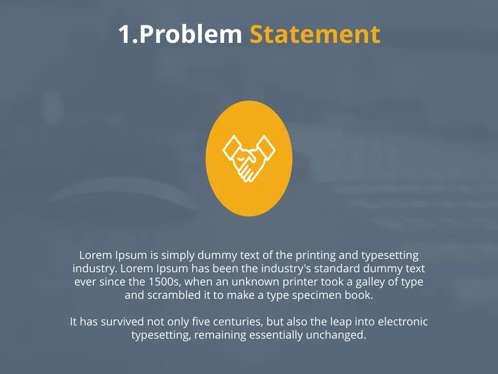 1 problem statement