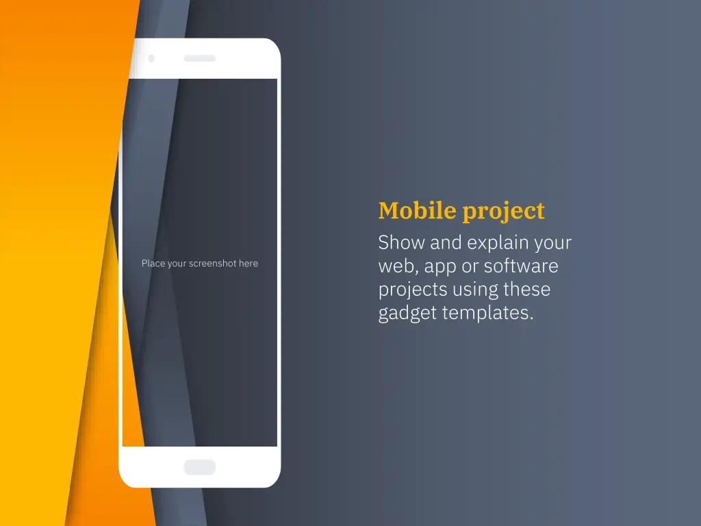 mobile project show and explain your