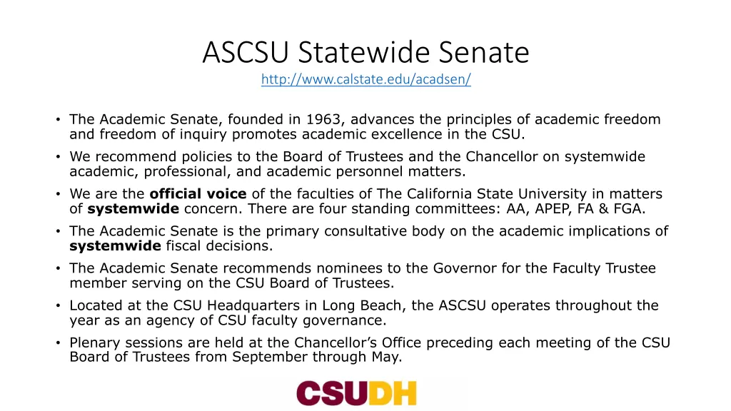 ascsu statewide senate http www calstate