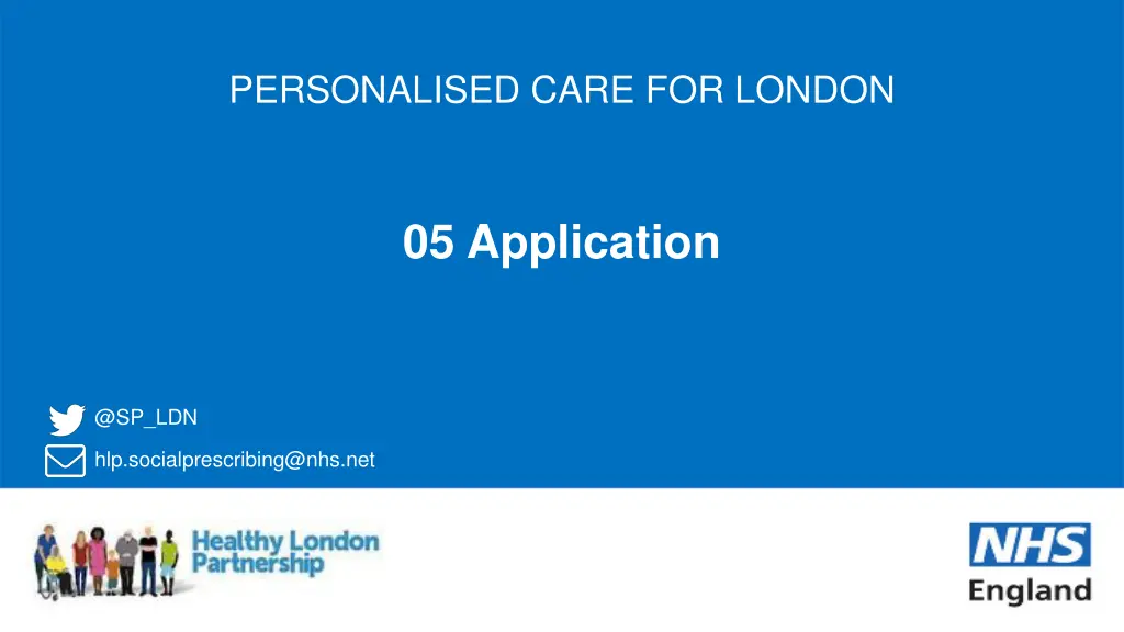 personalised care for london 4