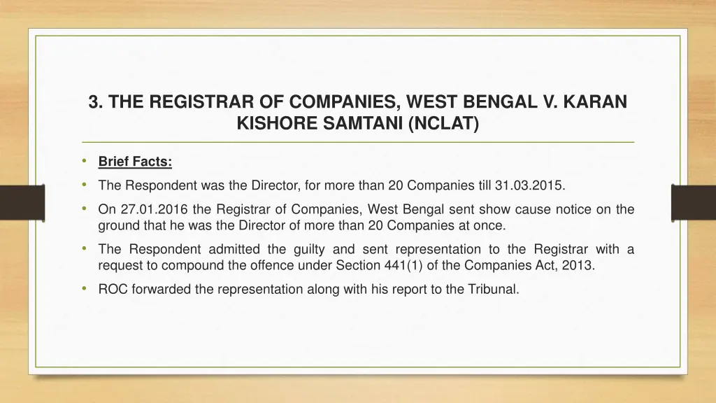 3 the registrar of companies west bengal v karan