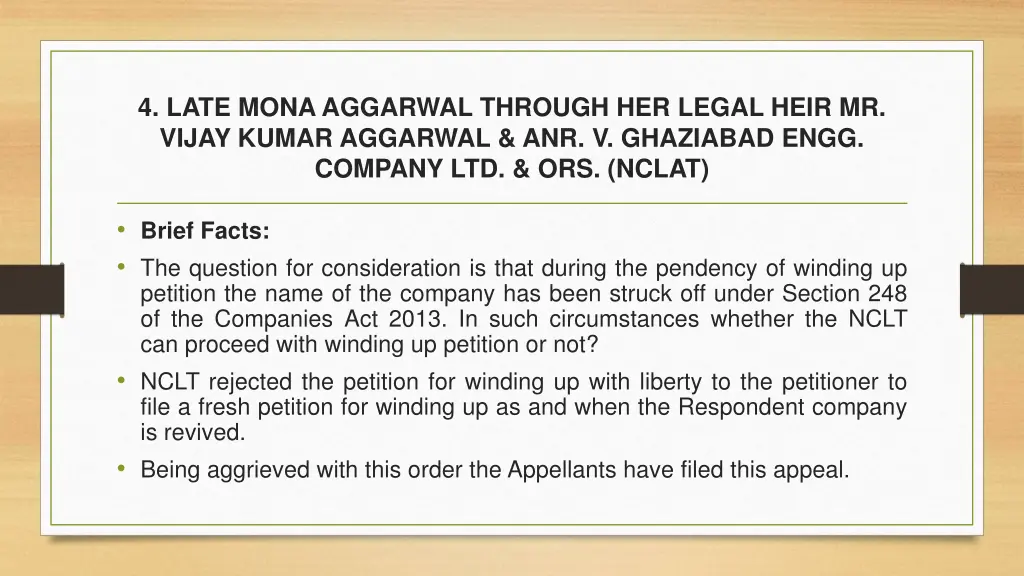 4 late mona aggarwal through her legal heir