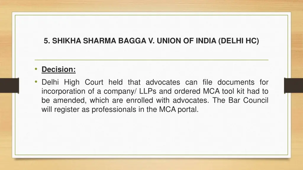 5 shikha sharma bagga v union of india delhi hc 2