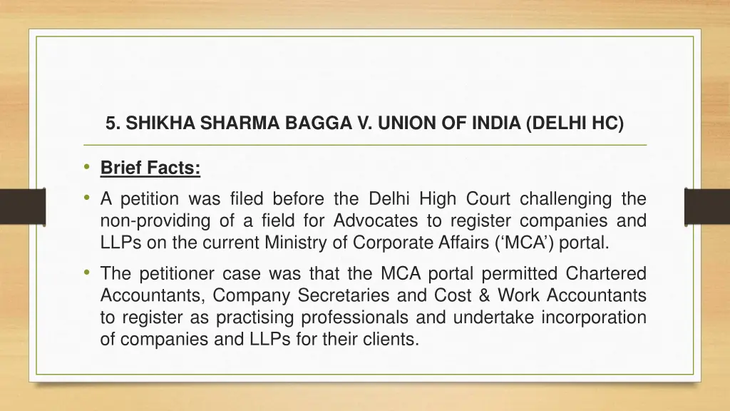 5 shikha sharma bagga v union of india delhi hc