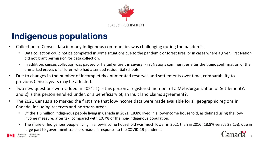 indigenous populations