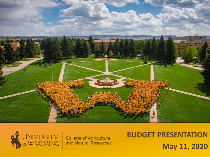 budget presentation may 11 2020