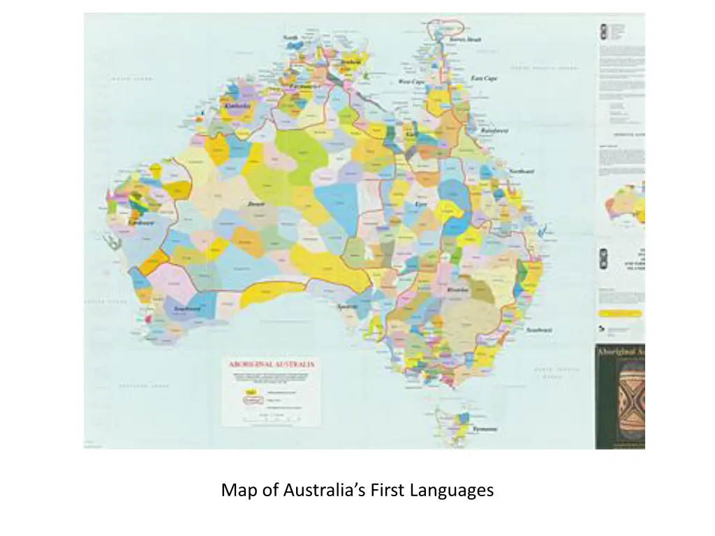 map of australia s first languages