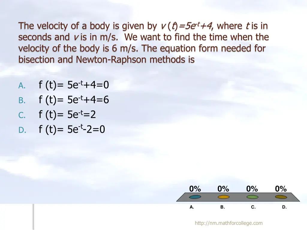 the velocity of a body is given 1