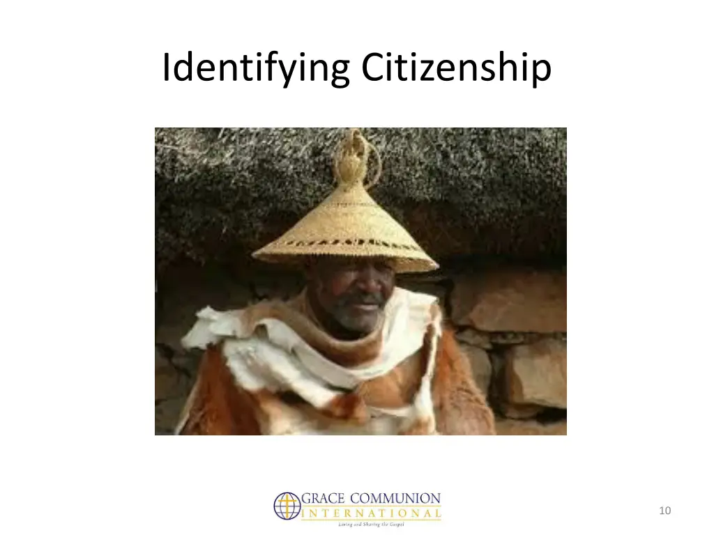 identifying citizenship