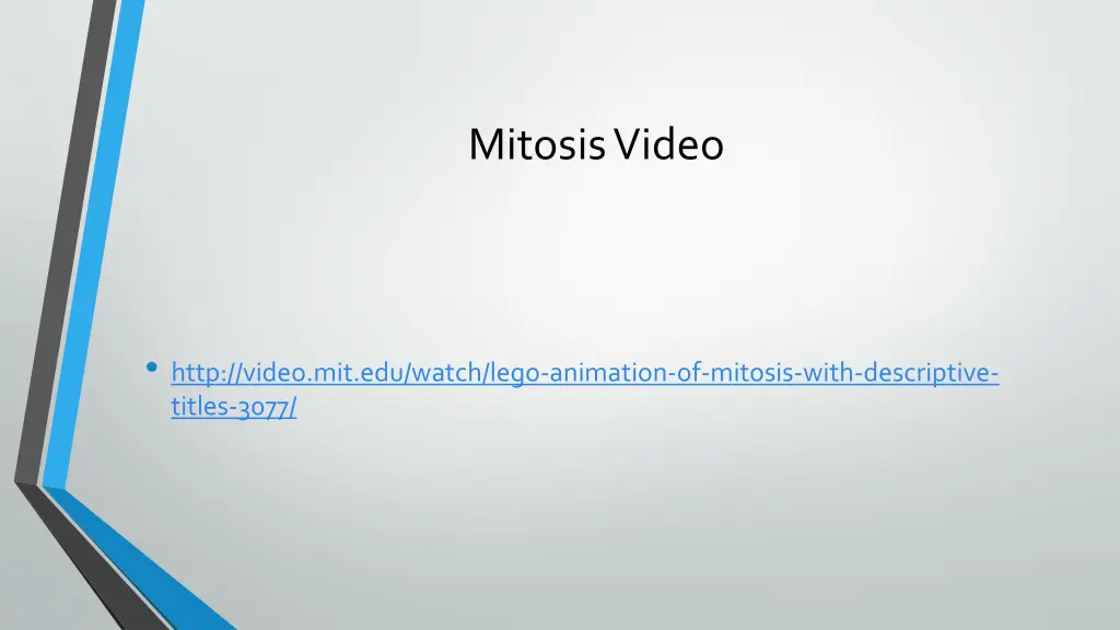 mitosis video