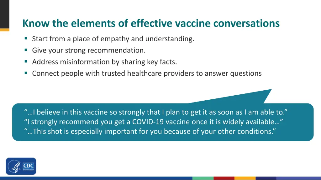 know the elements of effective vaccine