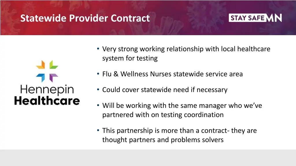 statewide provider contract