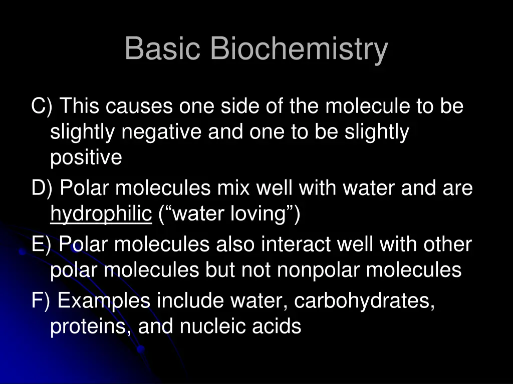 basic biochemistry 16