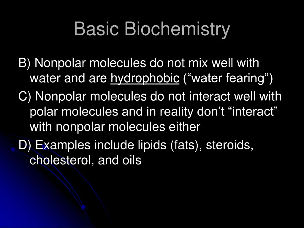 basic biochemistry 18